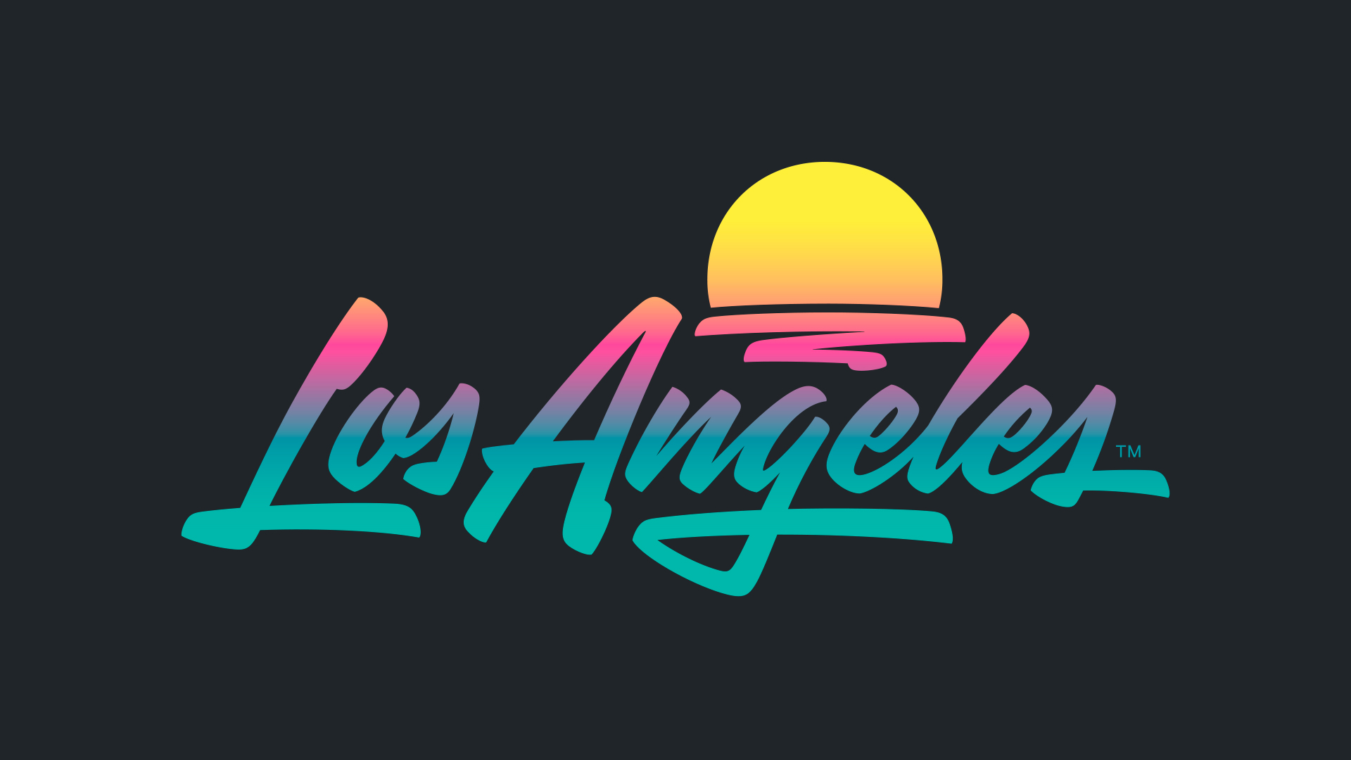 City brand o marca ciudad de Los Angeles