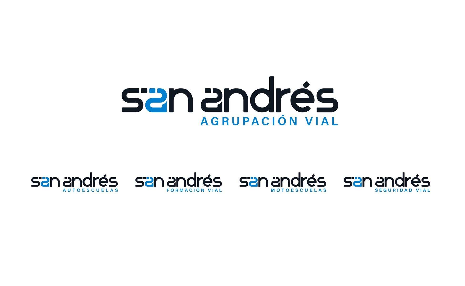 San Andrés Agrupación Vial - Identidad Corporativa - FANS Marketing