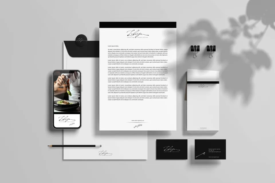 Papelería · Lebrija Catering & Experiences