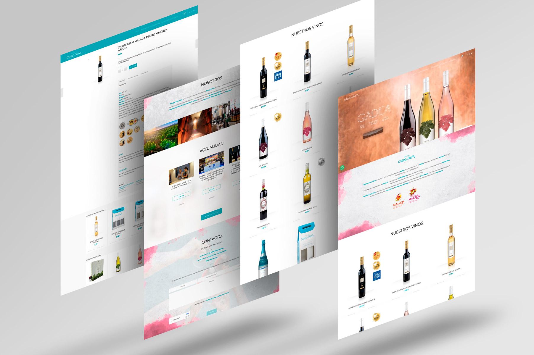 Web - Bodegas Carpe Diem - FANS Marketing