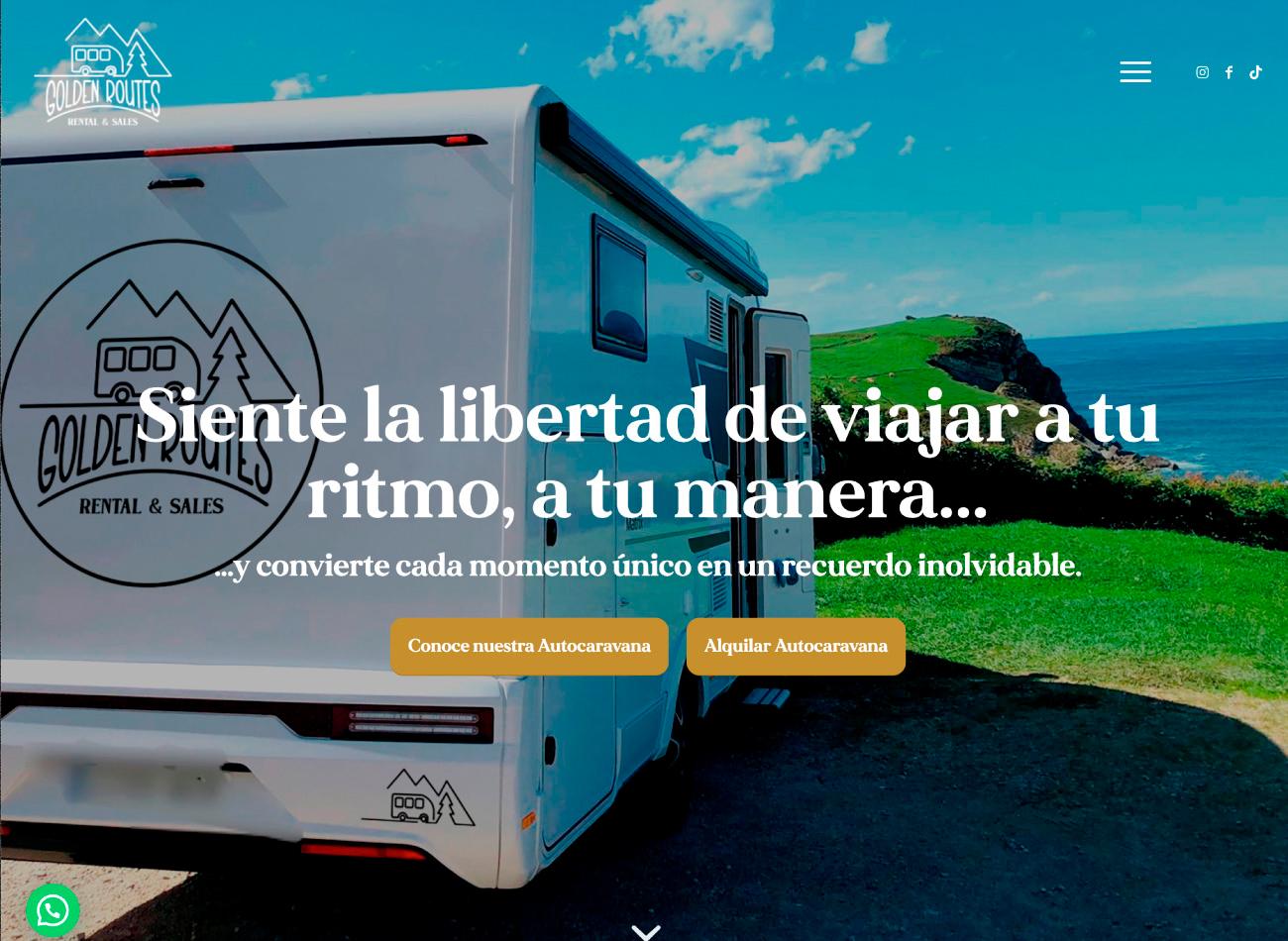 GOLDEN ROUTES: CUANDO EL DISEÑO WEB SE CONVIERTE EN EXPERIENCIA DE MARCA