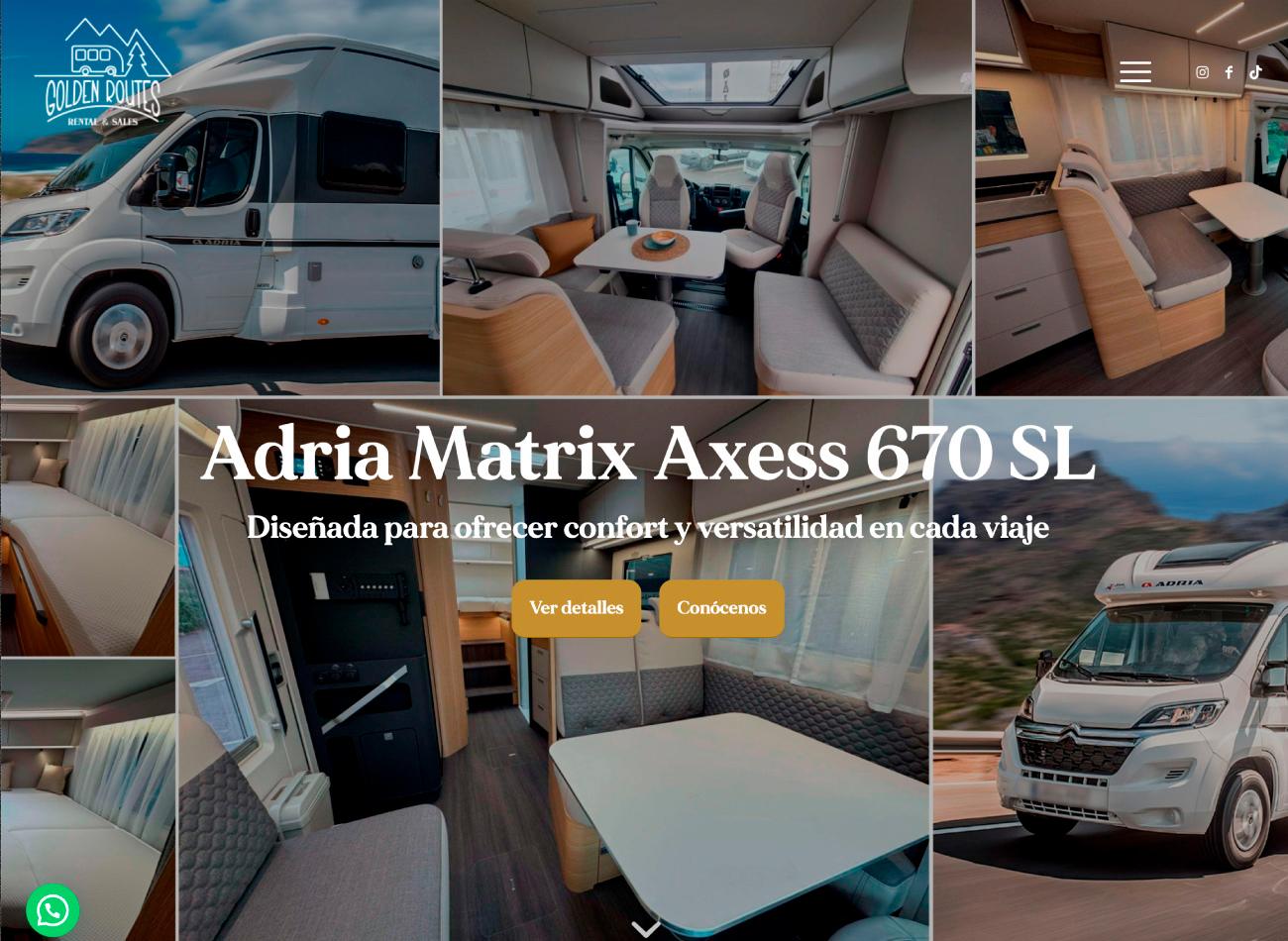 GOLDEN ROUTES: CUANDO EL DISEÑO WEB SE CONVIERTE EN EXPERIENCIA DE MARCA