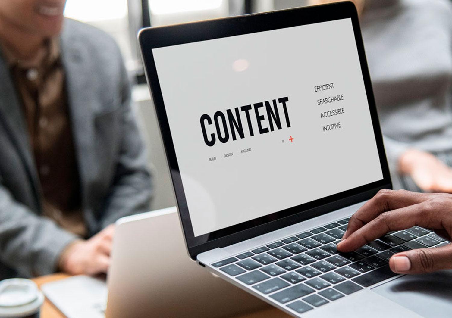 marketing de contenidos para web